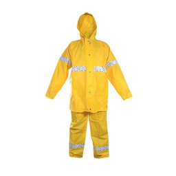 [DD-1821AMXGCR] TRAJE HRP AMARILLO RESISTENTE A CORTE, ACIDOS, HONGOS, CRISTALIZACION T-XG CR