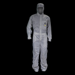 [ECO-6000GR2XG] OVEROL ANTIESTATICO ECOFRIENDLY GRIS TALLA DOBLE EXTRA GRANDE.