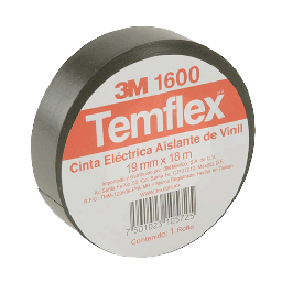 [ME900105151 ó MT300008918] CINTA ELEC.TEMFLEX 19x18 NEGRA
