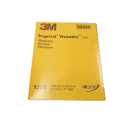 [60455067714 ó 60070004746] Lija 3M Imper.9x11”#1200 02033