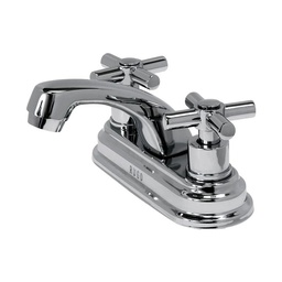 [23CRM] MEZCLADORA LAV.4" CUB.LATON M/MINIMALISTA