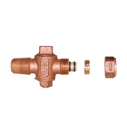 [81P 19] 3/4" VALVULA INSERCION MACHO P/TUBO DE PLASTICO