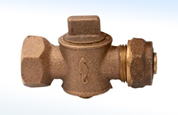 [90P 13] VALVULA BANQUETA Fo.TUBO PLASTICO 13MM.