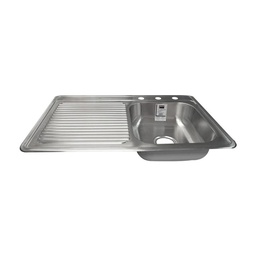 [9EI] TARJA AC.INOX.ESC.IZQ.84 X 56 CMS.