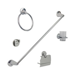 [JE91C] JUEGO ACCS.P/BA�O CROMO