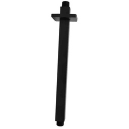 [480N] BRAZO RECTO P/REG. 30 CM DE LATON P/TECHO AC.NEGRO