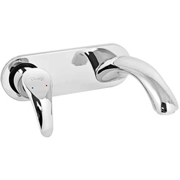 [C130S] MONOMANDO LAVABO PARED SATINADA