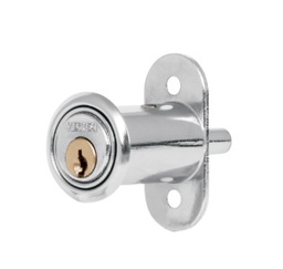 [43561] Cerradura para mueble, modelo 20, cromo, HERMEX