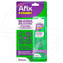[5600016] AFIX SILICON MULTIUSO TRANSP.  70gr