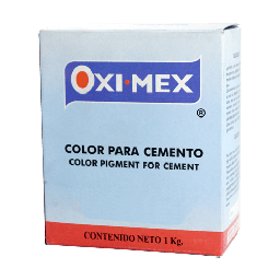 [0206-0042] COLOR P/CEM.OXI-MEX AZUL TURQUEZA 1K