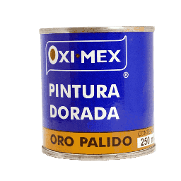 [0633-0013] PINTURA OXIC.ORO PALIDO  250ML
