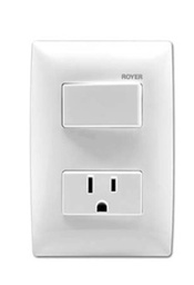 [100-6202W] ROYER  100 PLACA BLANCA 2mod.