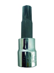 [16LLAVE-050JE] DADOS PUNTA ESTRIADA 60MM 8MMX1/2" HSS81260