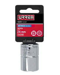 [Dado cuadro de 1/2", 12 puntas, métrico, 24 mm Urrea] 5424M