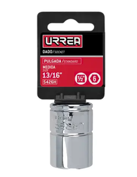 [Dado cuadro de 1/2", 6 puntas, en pulgadas, 13/16" Urrea] 5426H
