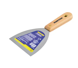 [Espátula flexible de acero de alto carbón con mango de madera 3" Surtek] 123103