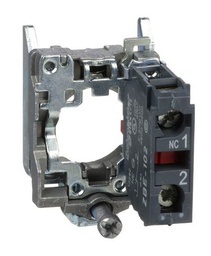 [ZB4BZ102] Cuerpo pulsador, 1 NC. ZB4 BZ102 Schneider Electric