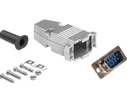 [DSC-9MM] KIT DE CONECTOR DB9 PARA SOLDAR