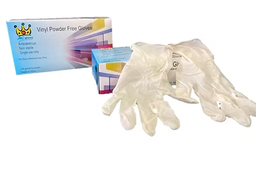 [GUANTES DE VINIL DESECHABLES SIN POLVO TALLA L] GUANTES DE VINIL DESECHABLES SIN POLVO TALLA L