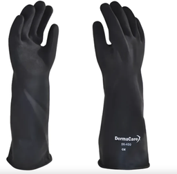 [56-450] GUANTE DE HULELATEX PARA USO INDUSTRIAL  TALLA 10 DERMA CARE