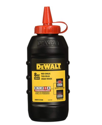 [DWHT47048] BOTELLA TIZA 8oz ROJO DWHT47048L