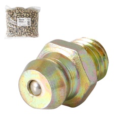 [A-16545] GRASERA 1/4"-28 RECTA H-100 (Precio x pieza - Empaque c/500 pzas)