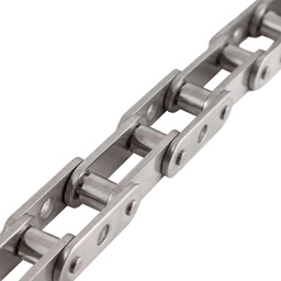 [A-17566] CADENA RODILLO C2060H C/AGUJERO ESLABON EXTERIOR 5/16 (CAJA DE 10 PIES) ACERO INOX.