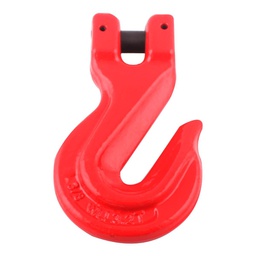 [C-00520] GANCHO CLEVIS G80  ROJO 1/2" TRABACADENA