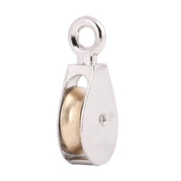 [C-00800] GARRUCHA FIJA SENCILLA ZINC 1"