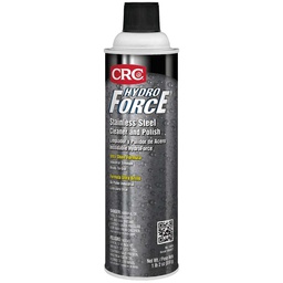 [CRC-14424] LIMPIADOR Y PULIDOR DE ACERO INOXIDABLE HYDROFORCE® AEROSOL (510g) (CAJA C/12 PZAS - PRECIO X PIEZA)