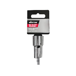 [DM-020500-02] DADO CUADRO 3/8" CON PUNTA HEXAGONAL , 1/4"