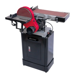 [M-03105] LIJADORA DE BANDA 6'' x 48&quot; Y DISCO 9'' 3/4HP 220V
