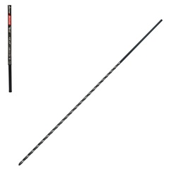 [NB-5-168-005] BROCA EXTRA LARGA AAV 3/16 x 18&quot; WP BLACK &amp; SILVER