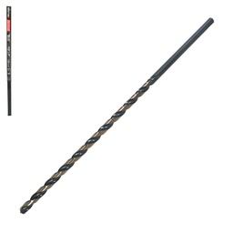 [NB-5-168-040] BROCA EXTRA LARGA AAV 15/32 x 18&quot; WP BLACK &amp; SILVER