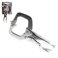 [PP-0050] PINZA DE PRESION TIPO C C/MORDAZA AJUSTABLE 4'' (4SP) (CAJA C/6 PZAS - PRECIO X PIEZA)