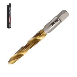 [ST-5-774-112] MACHUELO ESPIRAL T-GUN M8 X 1.25 REC. TITANIO AAV D5